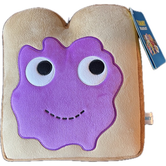 Kidrobot Other - Yummy Breakfast Jelly Toast Plush Peanut Butter And Jelly 9.5" NWT